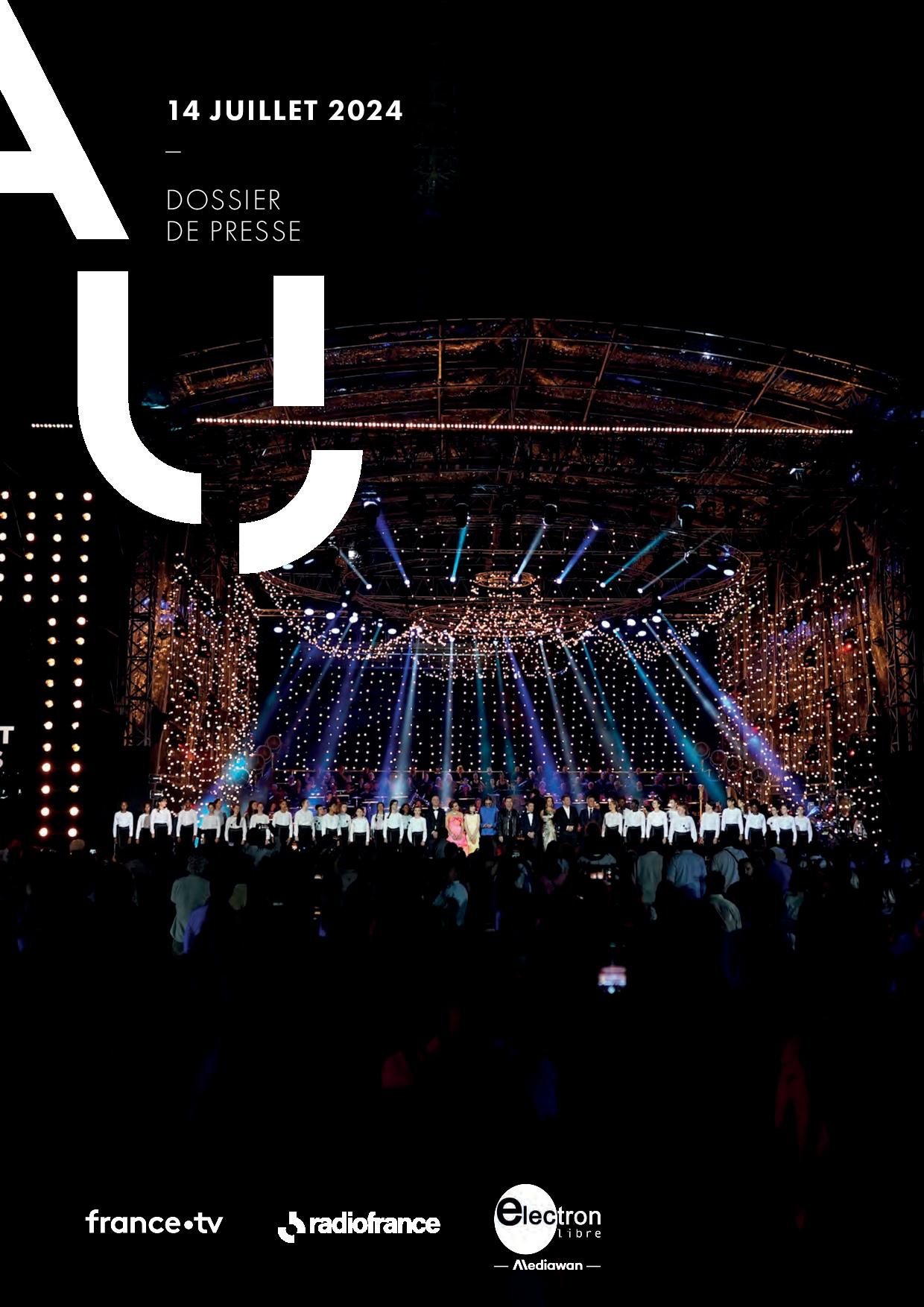 Dossier de presse du concert de Paris du 14 juillet 2024