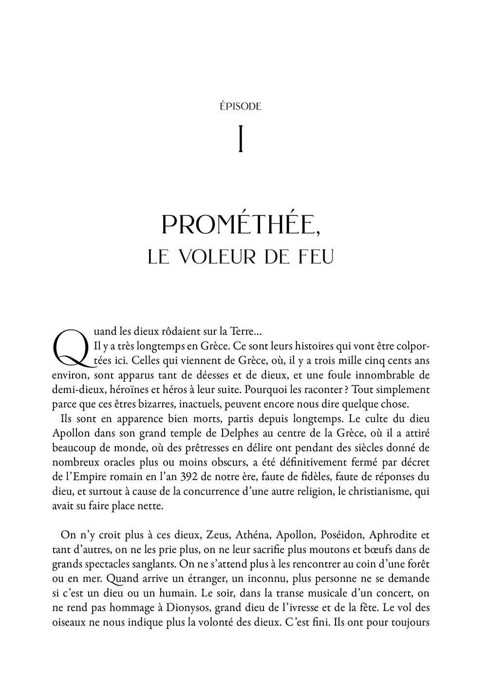 Quand les Dieux rôdaient sur la terre. Pierre Judet de La Combe -p.12