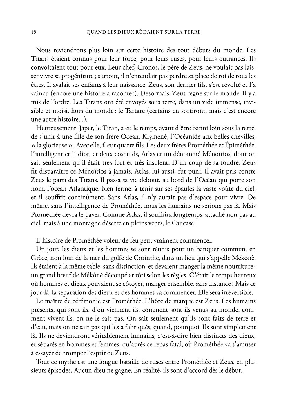 Quand les Dieux rôdaient sur la terre. Pierre Judet de La Combe -p.15