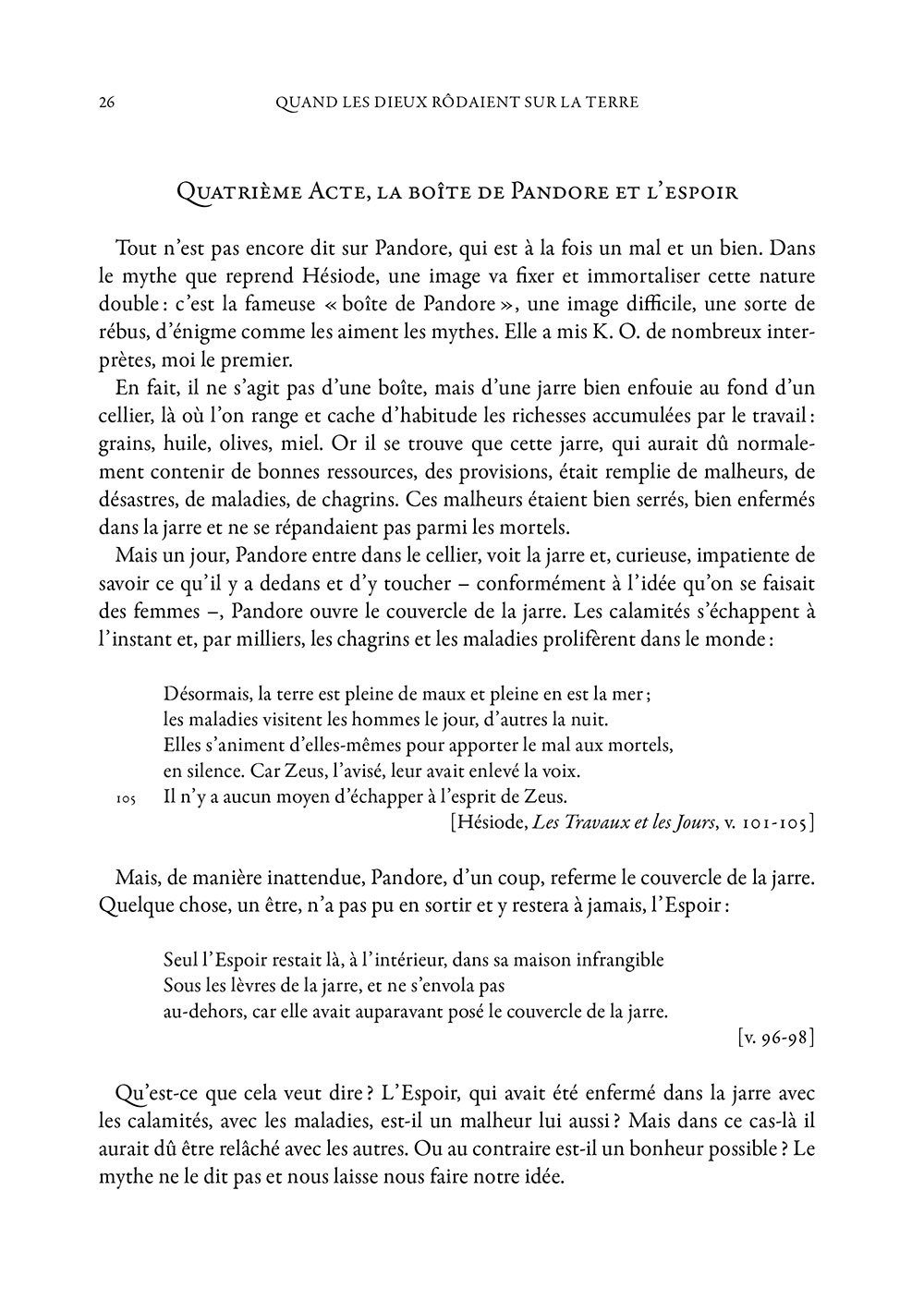 Quand les Dieux rôdaient sur la terre. Pierre Judet de La Combe -p.23