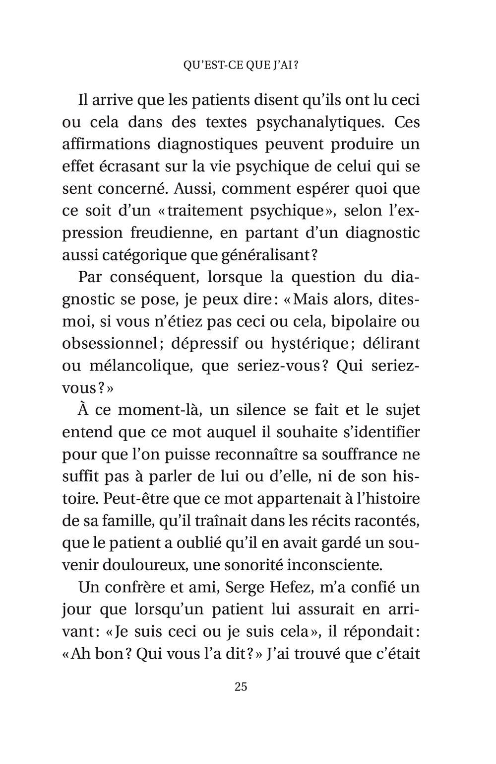 L'inconscient. Laurie Laufer - page 25