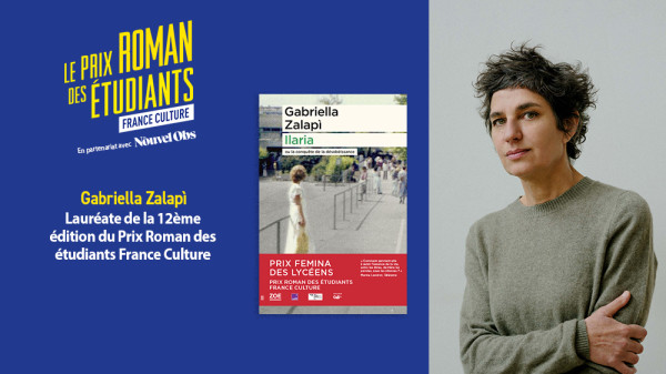 Gabriella Zalapì est lauréate du Prix Roman des étudiants France Culture