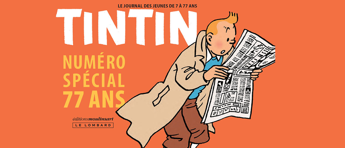 Journal Tintin - spécial 77 ans, la série — Éditions Le Lombard