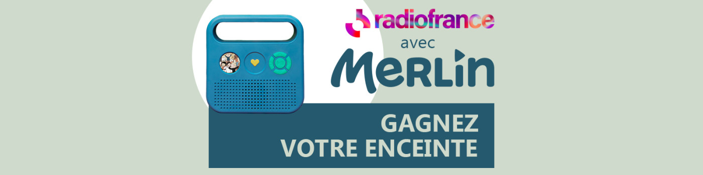 Merlin : l'enceinte audio pour enfant de Bayard et Radio France