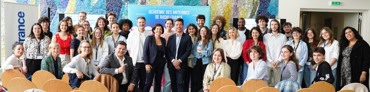 Eté 2024 : La troisième promotion de l'Académie d'été rejoint les antennes de Radio France