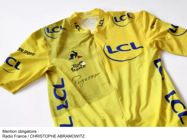 maillot jaune du vainqueur du Tour de France 2020, Tadej Pogacar