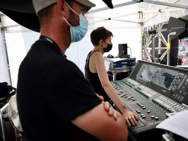 Les techniciens de Radio France