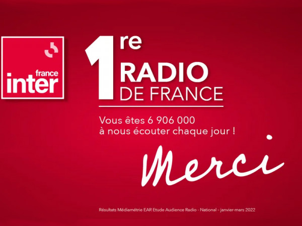France Inter 1ère radio de France