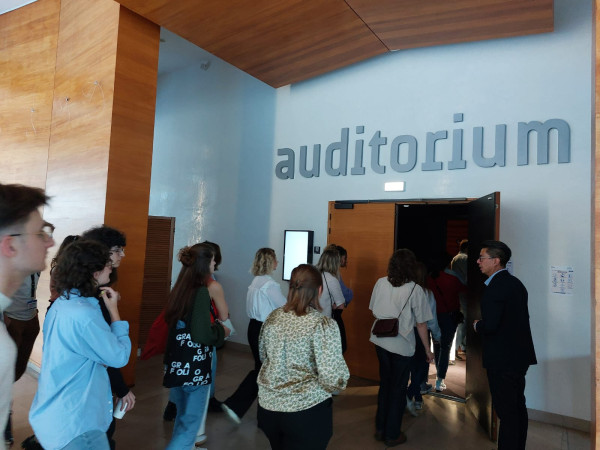 Visite de l'Auditorium de Radio France pour la promotion été 2024 de l'Académie des antennes