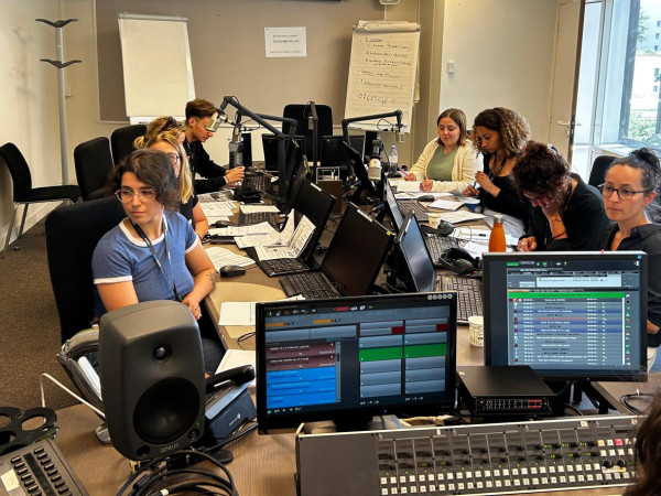 Journée d'intégration des stagiaires  2024 de l'Académie d'été des antennes de Radio France