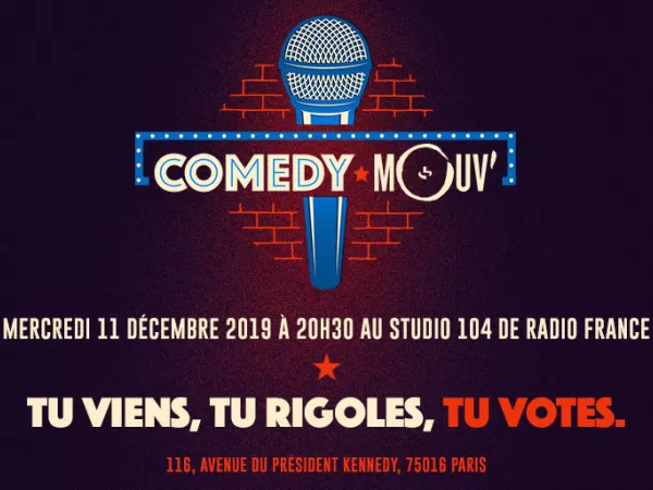 Mouv' / Comedy Mouv' : la soirée des jeunes talents de l'humour