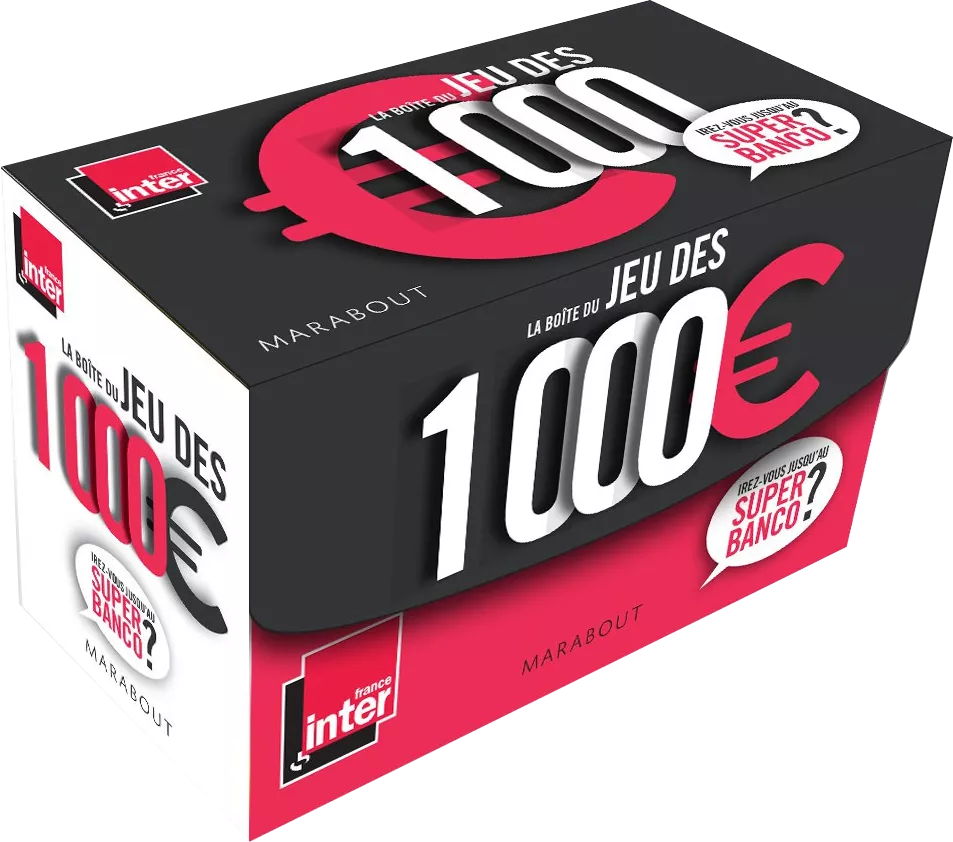 Boite du jeu des 1000 euros