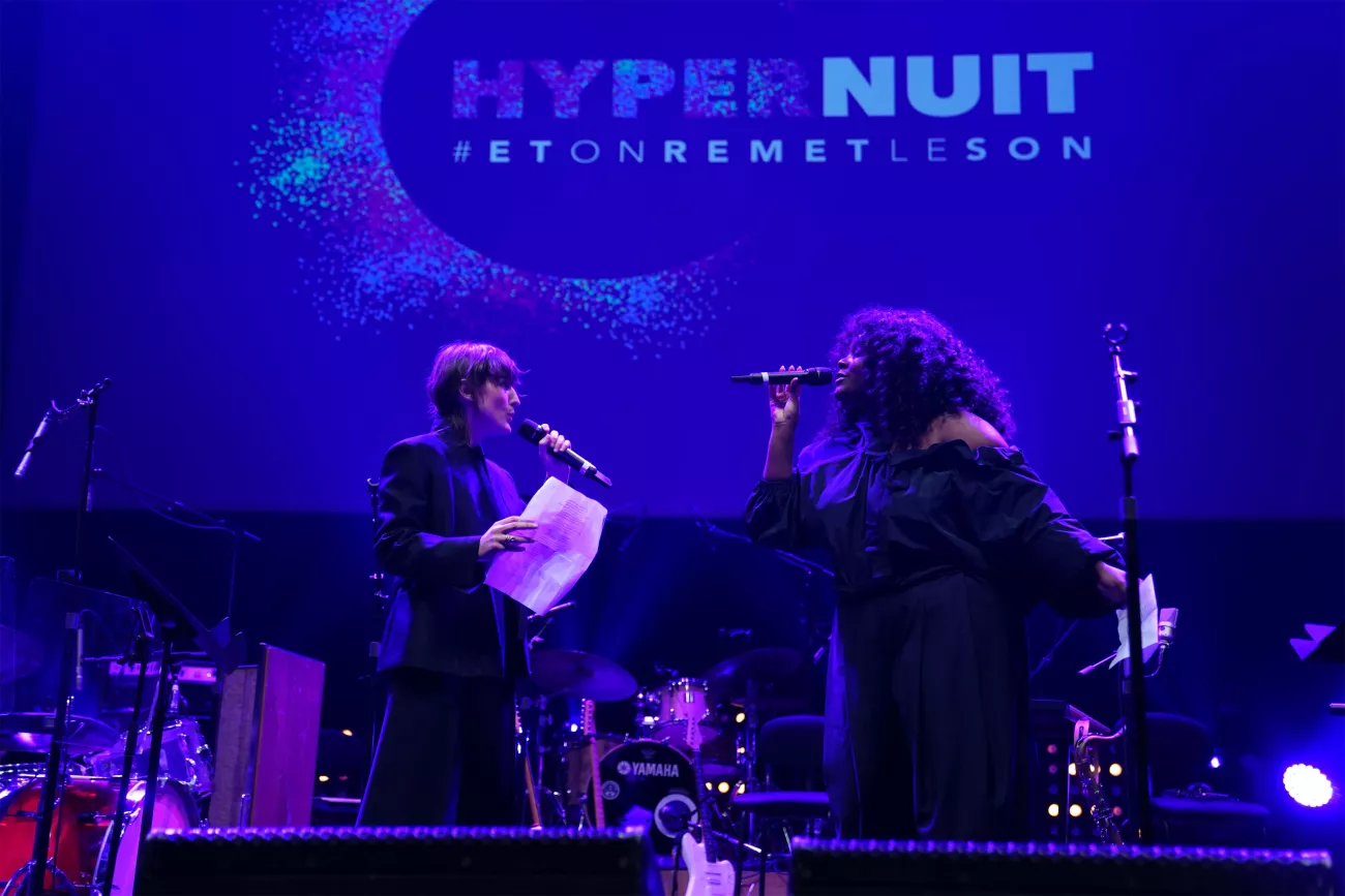 Juliette Armanet et Yseult - Concert HyperNuit