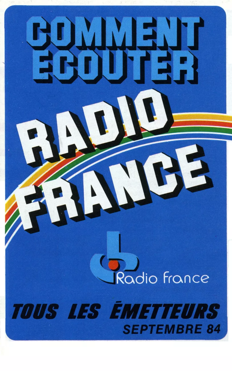 Guide des fréquences Radio France, 1984