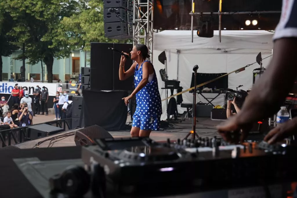 Doria en concert pour le baptême de la Maison de la radio et de la musique