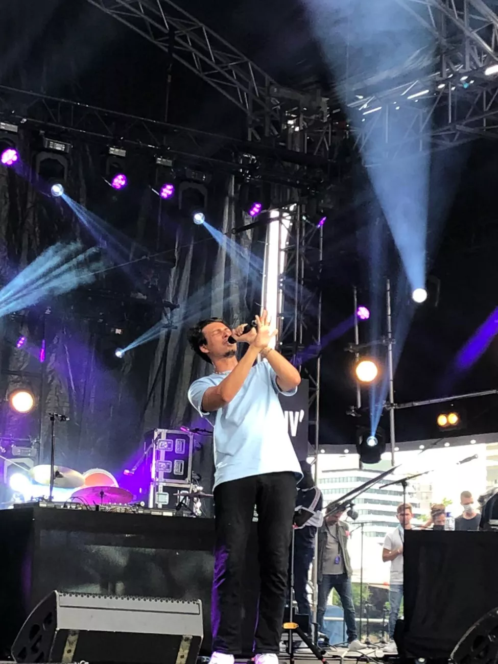 Georgio en concert à la Maison de la radio ET de la musique le 16 juin 2021