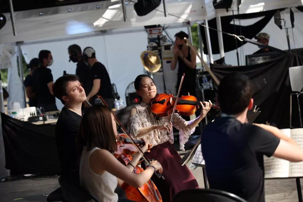 Le Quatuor Hermès en concert à la Maison de la radio et de la musique