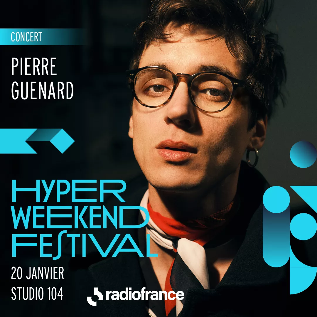 Pierre Guénard en concert à l'Hyper Weekend Festival le 20 janvier 2023