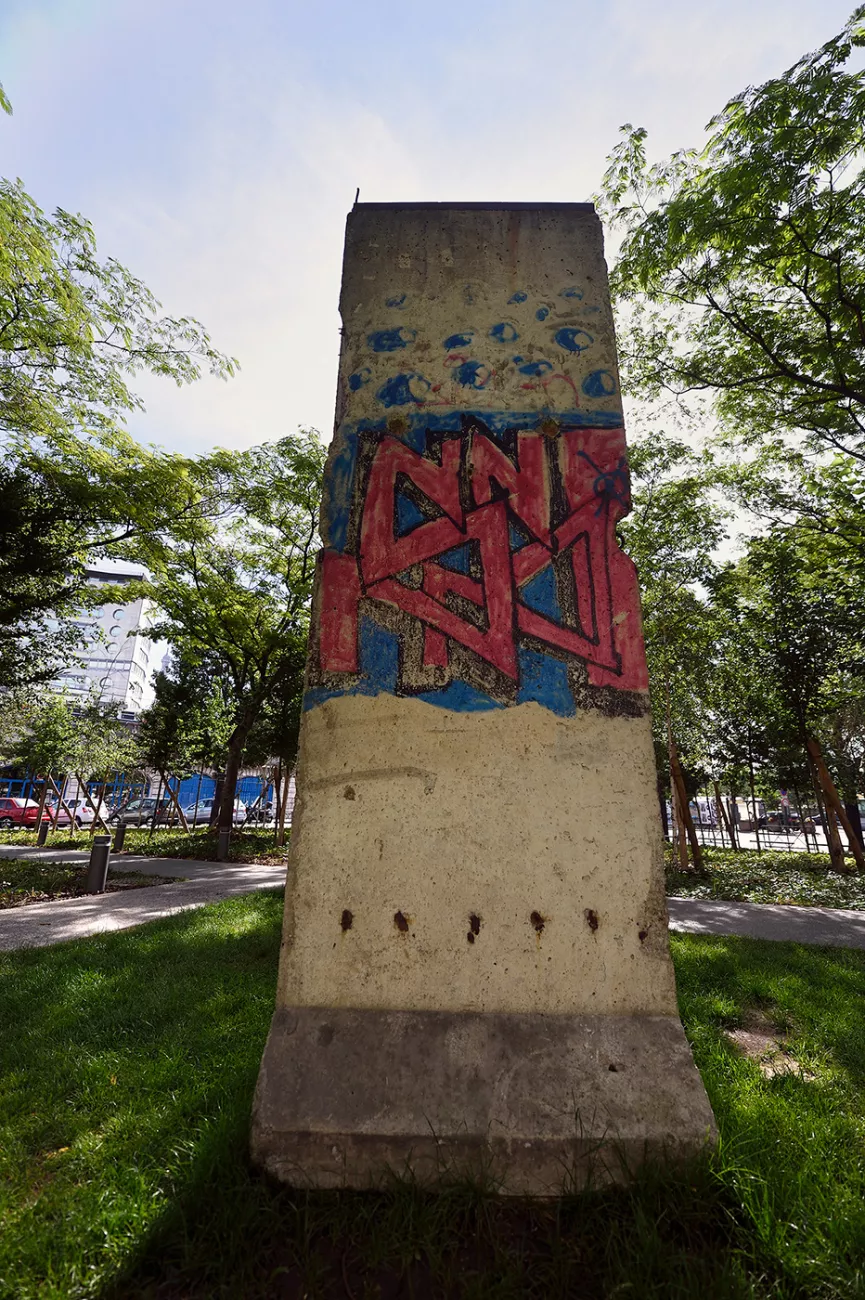 Mur de Berlin à la Maison de la Radio et de la Musique