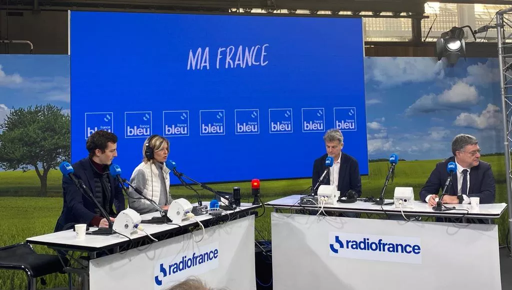 « Ma France » de Wendy Bouchard sur France Bleu avec Fabien Roussel, secrétaire nationale du PCF, Jean-Jacques Bolzan, adjoint au maire de Toulouse et Baptiste Bonnichon, éleveur de charolaises