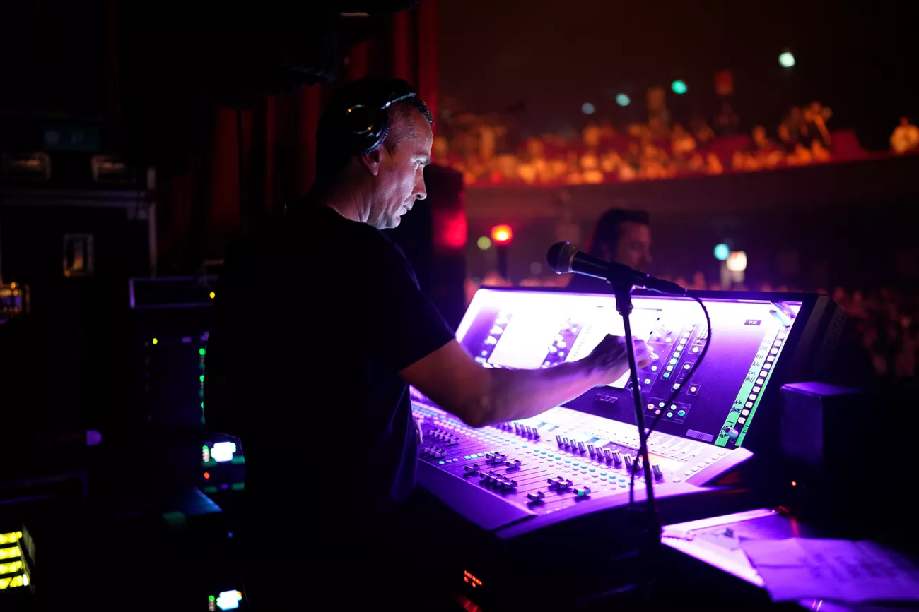 La technique assure la fête de la musique de France Inter à l'Olympia