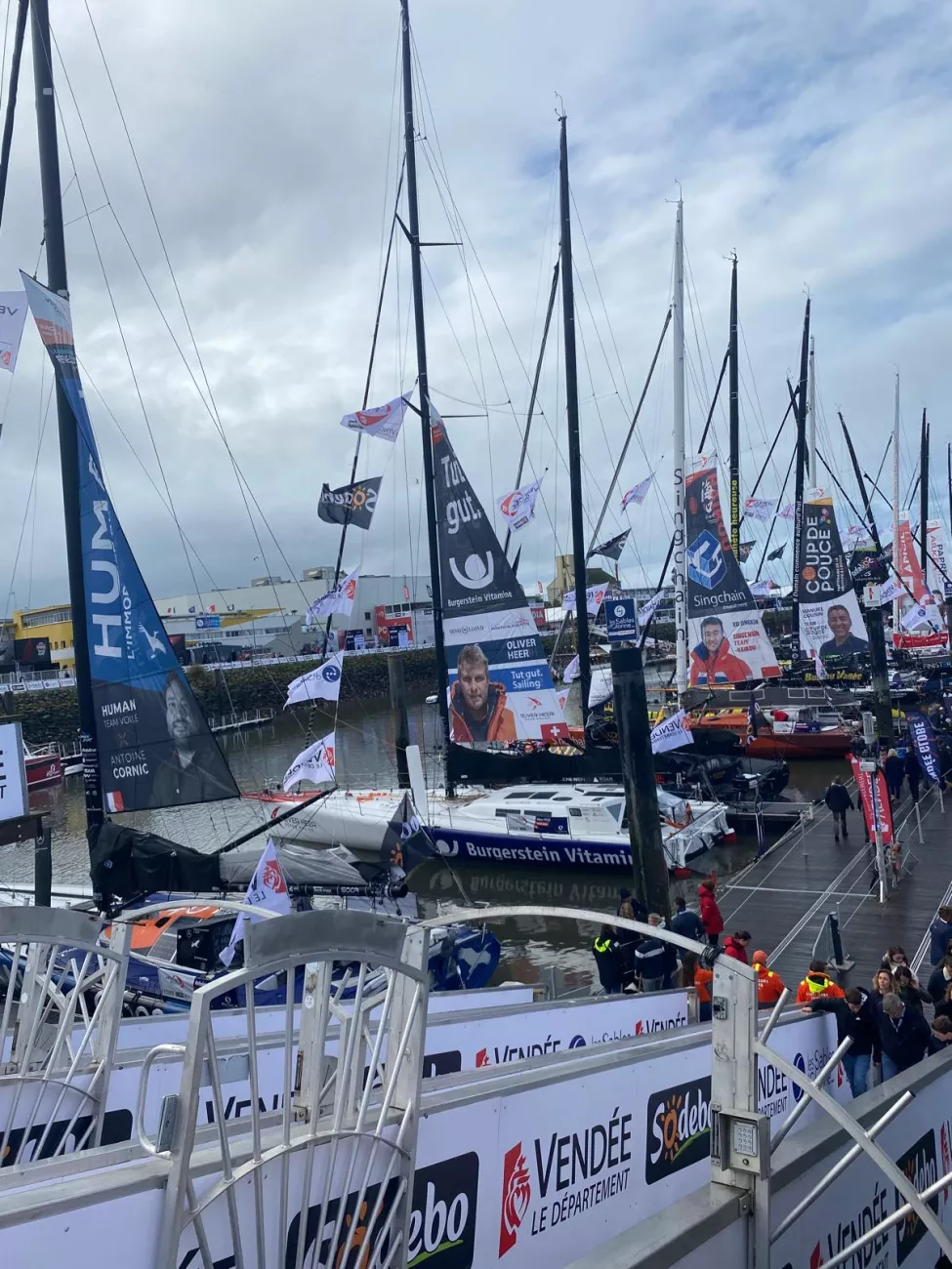 Les IMOCA du Vendée Globe