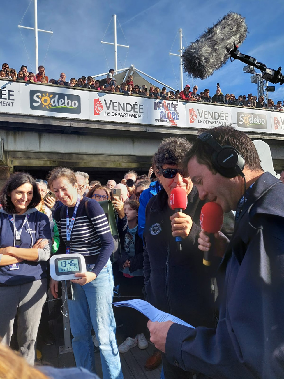 France Inter en direct des Sables d'Olonne pour le départ du Vendée Globe