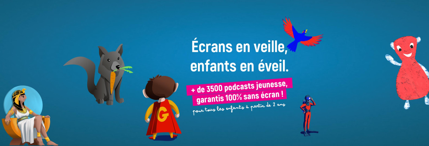 Offre jeunesse des podcasts de Radio France