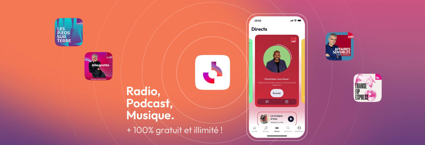 L'application Radio France