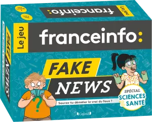 Fake News spécial sciences et santé boîte de jeu