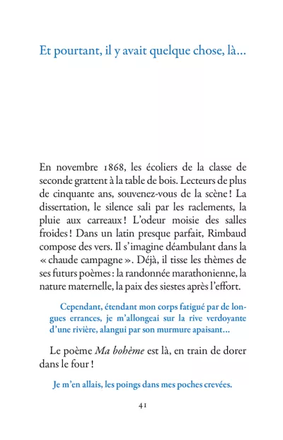 Un été avec Rimbaud Sylvain Tesson - p41