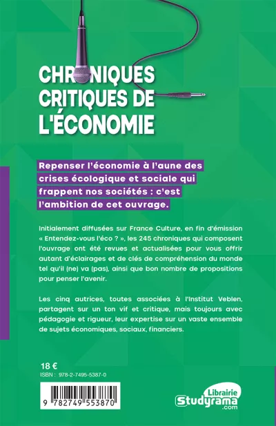 Chroniques critiques de l'économie_verso