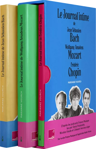 Journal intime de Bach, Mozart, Chopin-3D