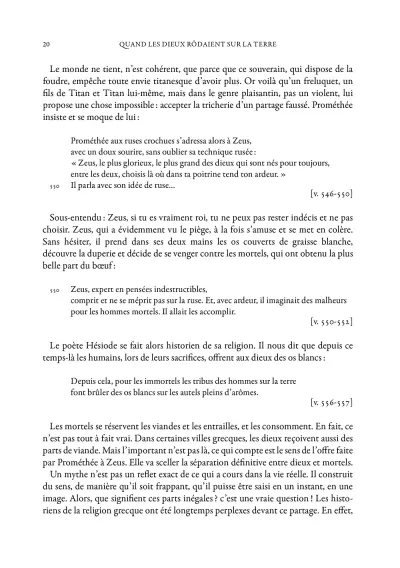 Quand les Dieux rôdaient sur la terre. Pierre Judet de La Combe -p.17