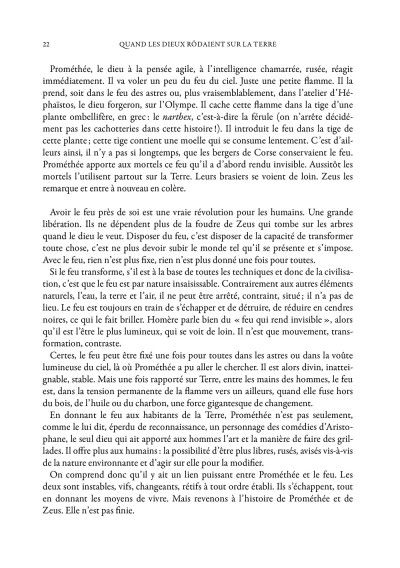 Quand les Dieux rôdaient sur la terre. Pierre Judet de La Combe -p.19