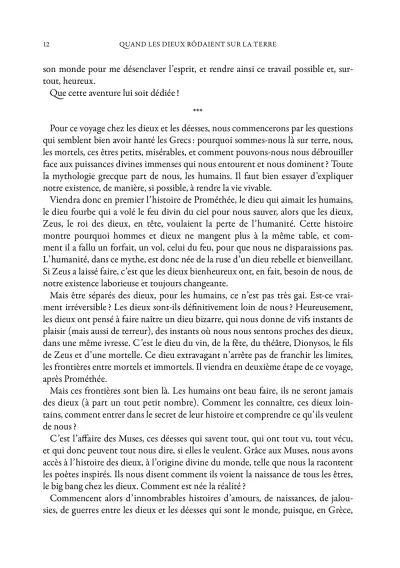 Quand les Dieux rôdaient sur la terre. Pierre Judet de La Combe -p.9