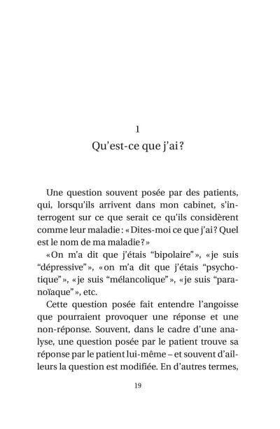 L'inconscient. Laurie Laufer - page 19