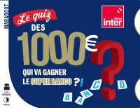 Quiz des 1000 euros - boîte -plat