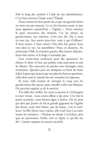 Laisse parler les femmes Fais parler les hommes - page 22