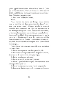 Laisse parler les femmes Fais parler les hommes - page 38