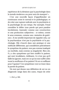 L'inconscient. Laurie Laufer - page 21